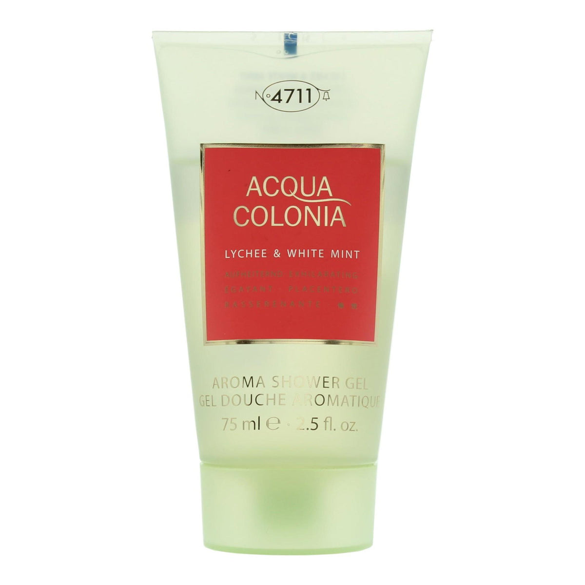4711, Acqua Colonia, Lychee & White Mint, Moisturizing, Shower Gel, Body, All Skin Types, 75 ml