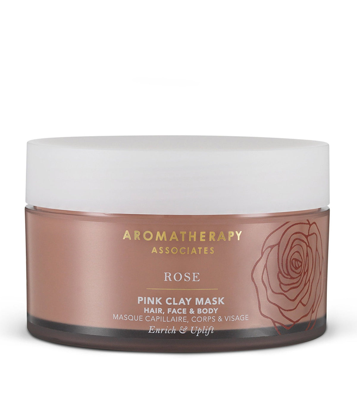 Aromatherapy Associates, Rose, Essential Oils, Eliminates Impurities, Clay Mask, 200 ml *Tester