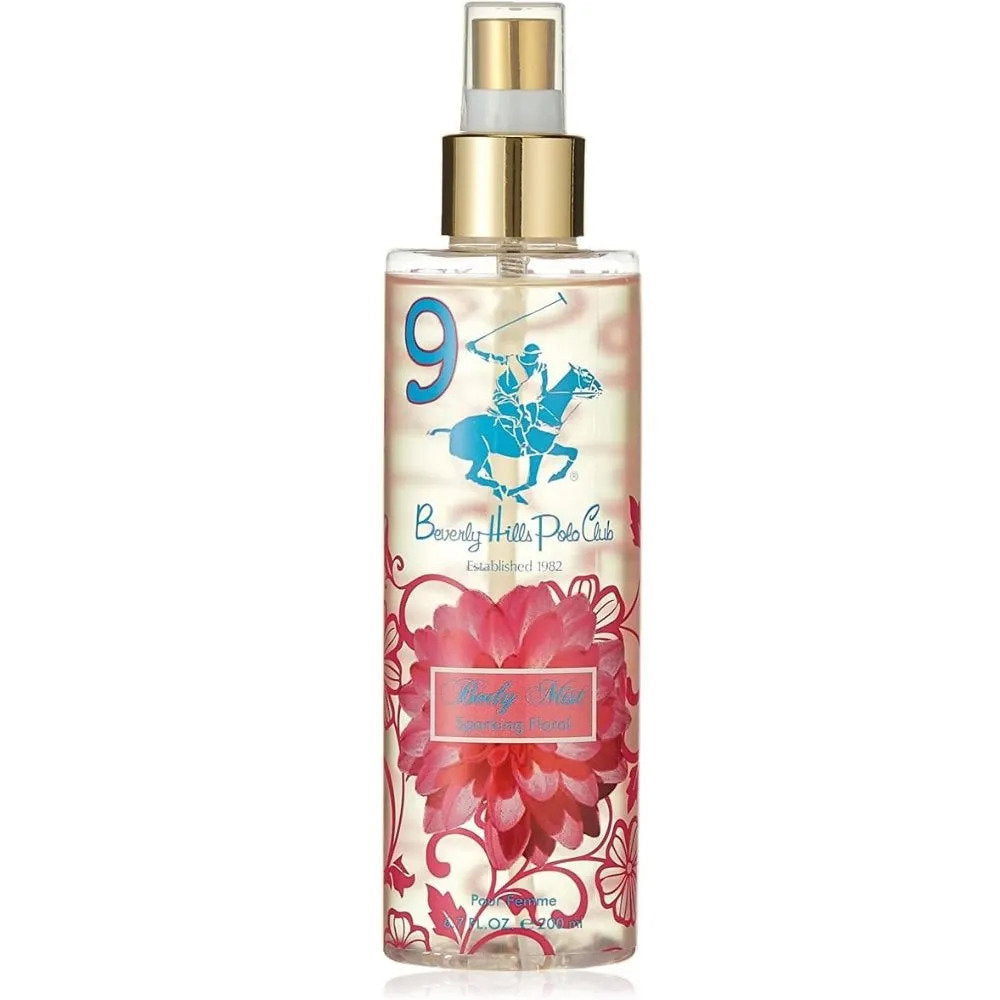 Beverly Hills Polo Club, No.9 Sparking Floral, Body Spray, 200 ml