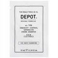 Depot, 100 Hair Cleansing No. 106 Clear Formula, Pro-Vitamin B5, Hair Shampoo, Anti-Dandruff, 10 ml