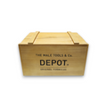 Depot, Expo, Empty Wooden Box, Light Brown, 30 x 19 x 16 cm