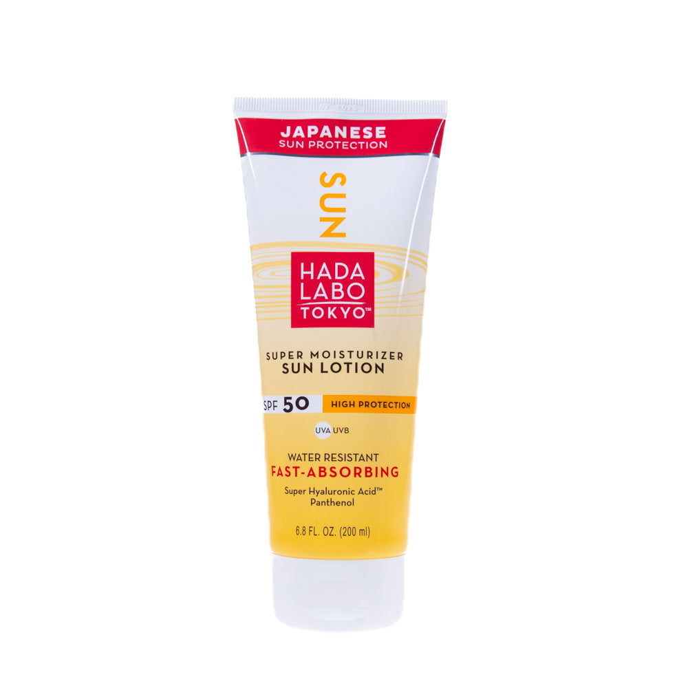 Hada Labo Tokyo, Sun, Hyaluronic Acid, Moisturiser, Sunscreen Lotion, 50, 200 ml