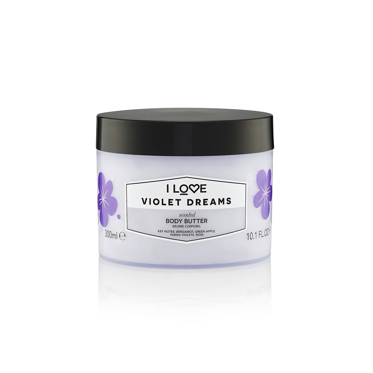 I Love, Signature Collection, Vegan, Hydrating, Violet Dreams, Body Butter, 330 ml