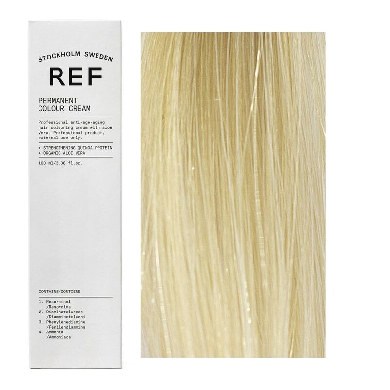 Ref Stockholm, Permanent Colour, Vegan, Permanent Hair Dye, 12.0 Special Natural H/L Blonde, 100 ml