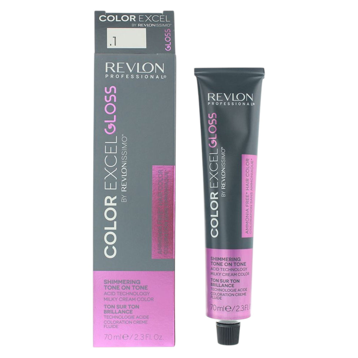 Revlon, Color Excel Gloss, Ammonia-Free, Permanent Hair Dye, .1 Anti-Red, 70 ml