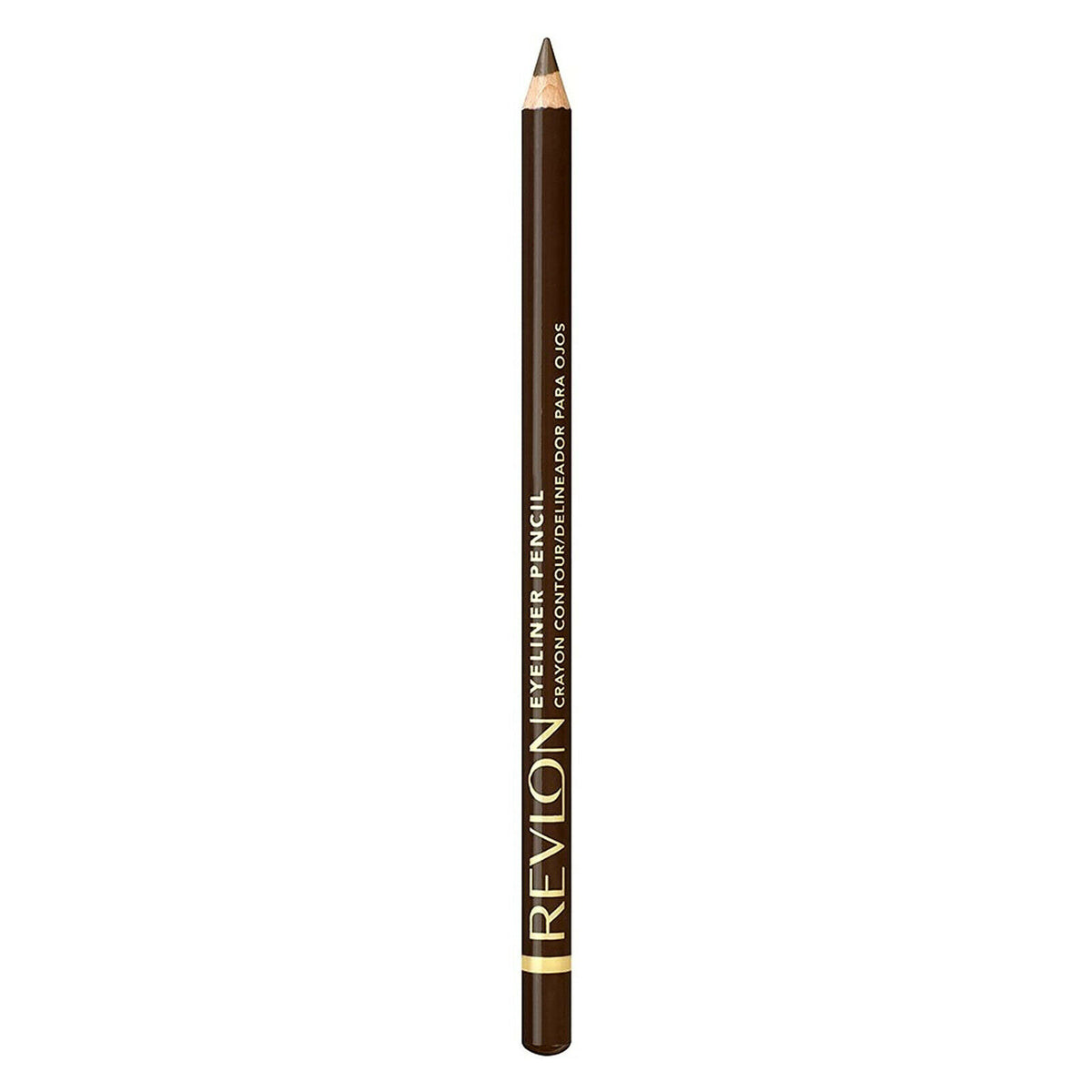 Revlon, Dipped End, Blending, Gel Pencil Eyeliner, 02, Earth Brown, 1.49 g *Tester