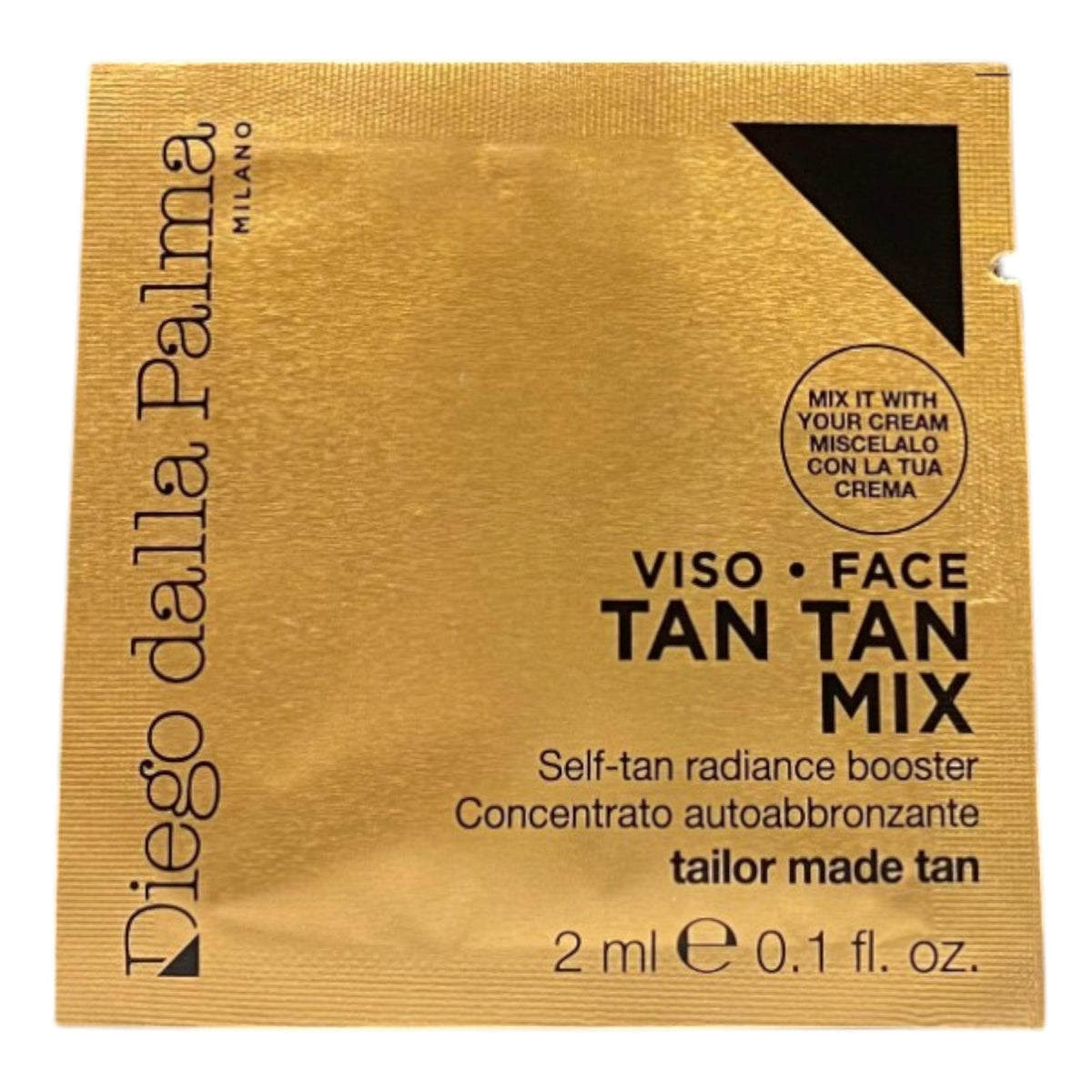 Set, Diego Dalla Palma, Diego Dalla Palma, Hydrating & Repairing, Self-Tanning Drops, For Face, 8 pcs, 2 ml *Sample